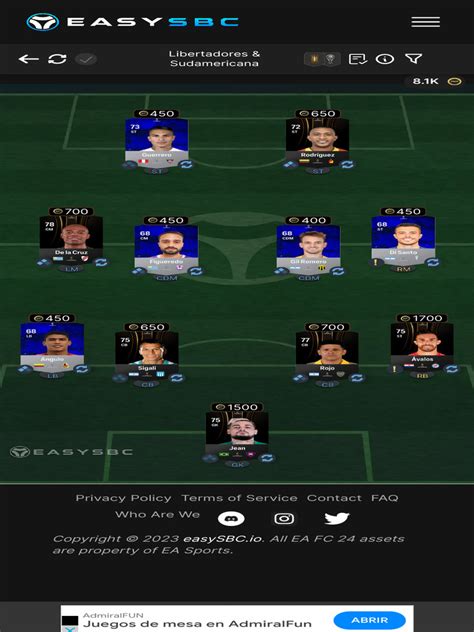 EA FC 24 SBC Solutions, AI Squad Builder, Meta Ratings and .